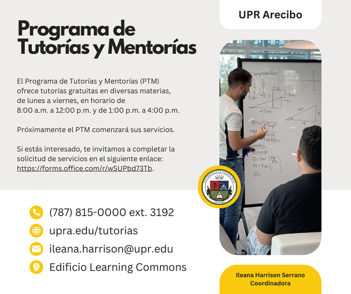 Promoción del Programa de Tutorías