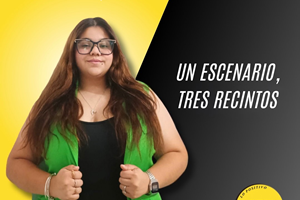 Un escenario, tres recintos